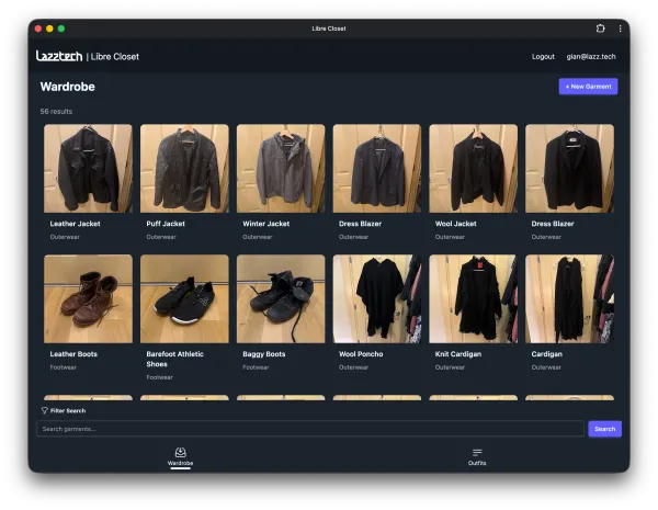 I built a free self-hosted wardrobe organizer, and the internet seems to want one too